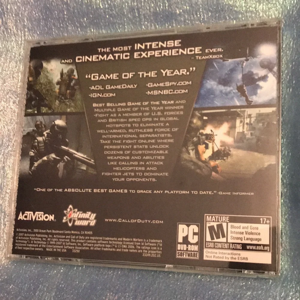 🔥 3/$25 Call of Duty 4: Modern Warfare Game of the Year Edition for PC